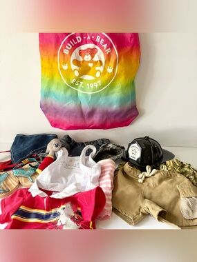 Build a Bear Workshop Clothes Shoes Accessories Lot